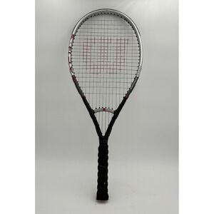 Wilson Mach 3 Tennis Racquet‎ Adult 4 3/8 Grip Silver Black Graphite Titanium